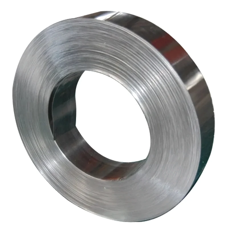 DX51D Zinc Coated Hot Rolled Cold Rolled Galvanized Steel Strips 0.5 - 2 mm Thickness Hot Dipped GI Steel Strip coil