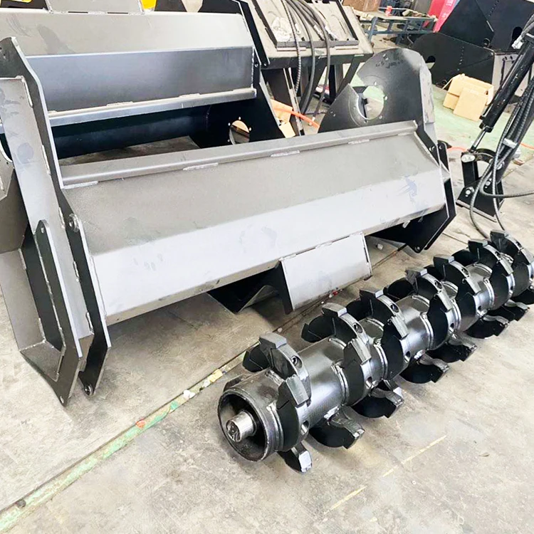 China Skid Steer Forestry Mulcher 72 Inch Working Width 1680 Mm Brush ...