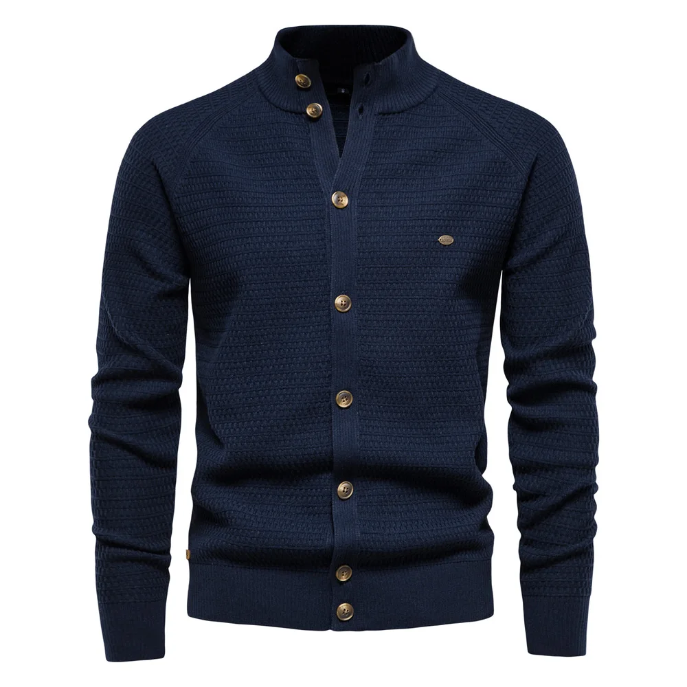 2024 Autumn/winter new cardigan men's sweater High quality business sweater knitwear men