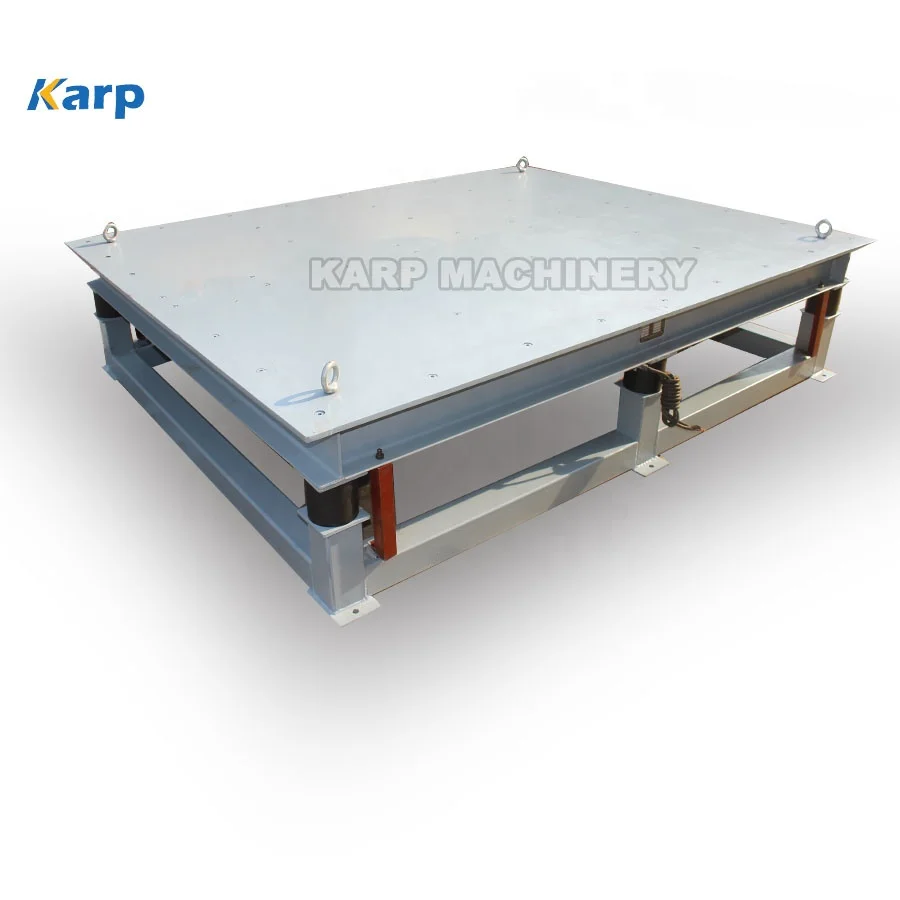 Cement Concrete Mould Precast Use Vibrating Table Vibration Shaker Table for Bulk Bag