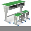 Mesa de dos plazas y dos taburetes (verde claro)