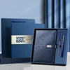 Confezione regalo blu con penna