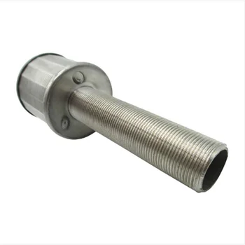 Stainless Steel Wedge Wire Screen Nozzle 304/316 Filter Strainer Nozzle for Manufacturing Plant in Resin Facility