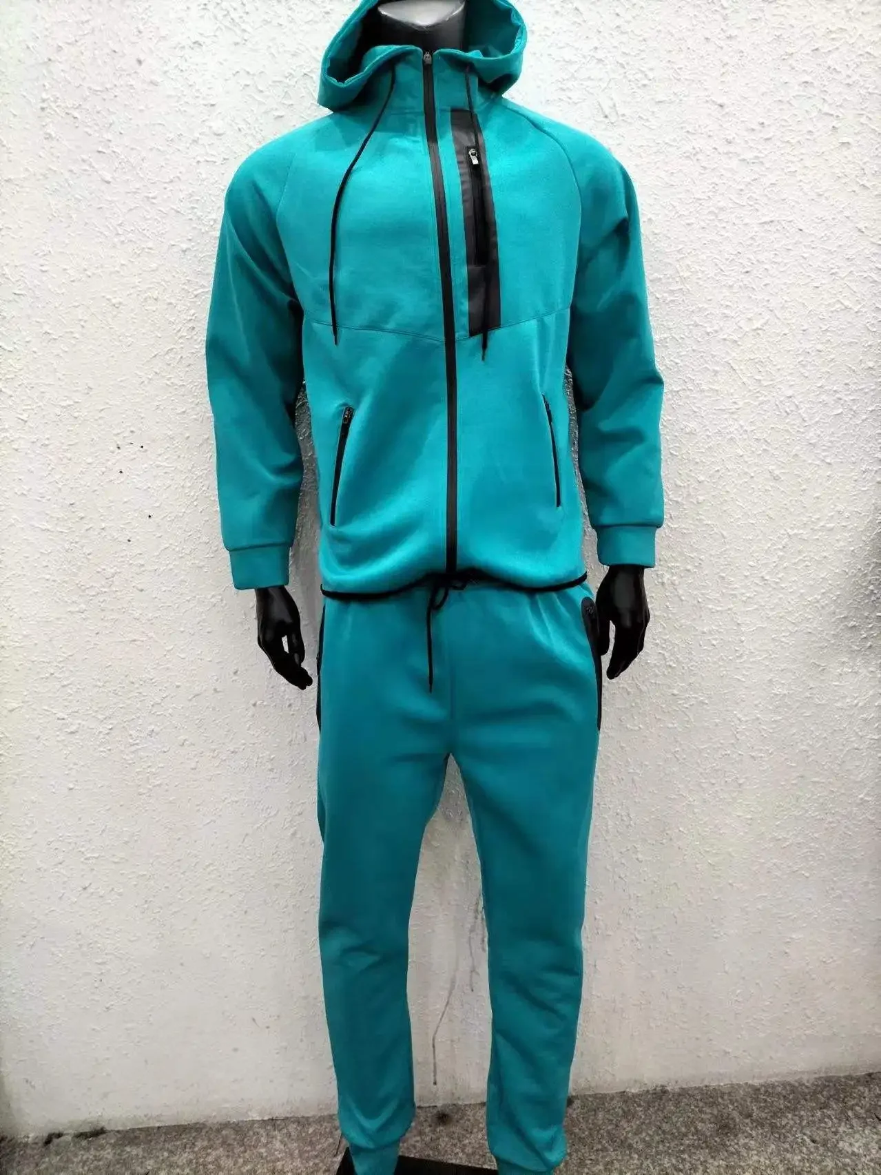 2023 Custom Training Jogging Comfortable Zipper Hoodies Suits Two Piece ...