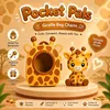 Sac à dos girafe