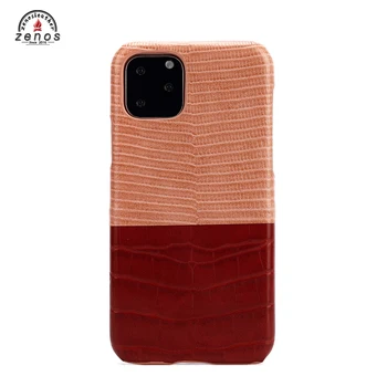 Wholesale price Luxury Business PU Leather Color Matching Phone Cover Case For iphone 11 series