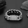 Platinum (width 20mm) - bracelet 7 inches (length 17.78cm)