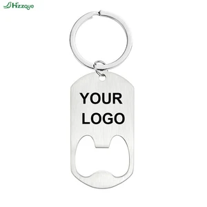 Customizable Keychain Bottle Opener Stainless Steel Bar Tool for Wedding/BBQ Gifts
