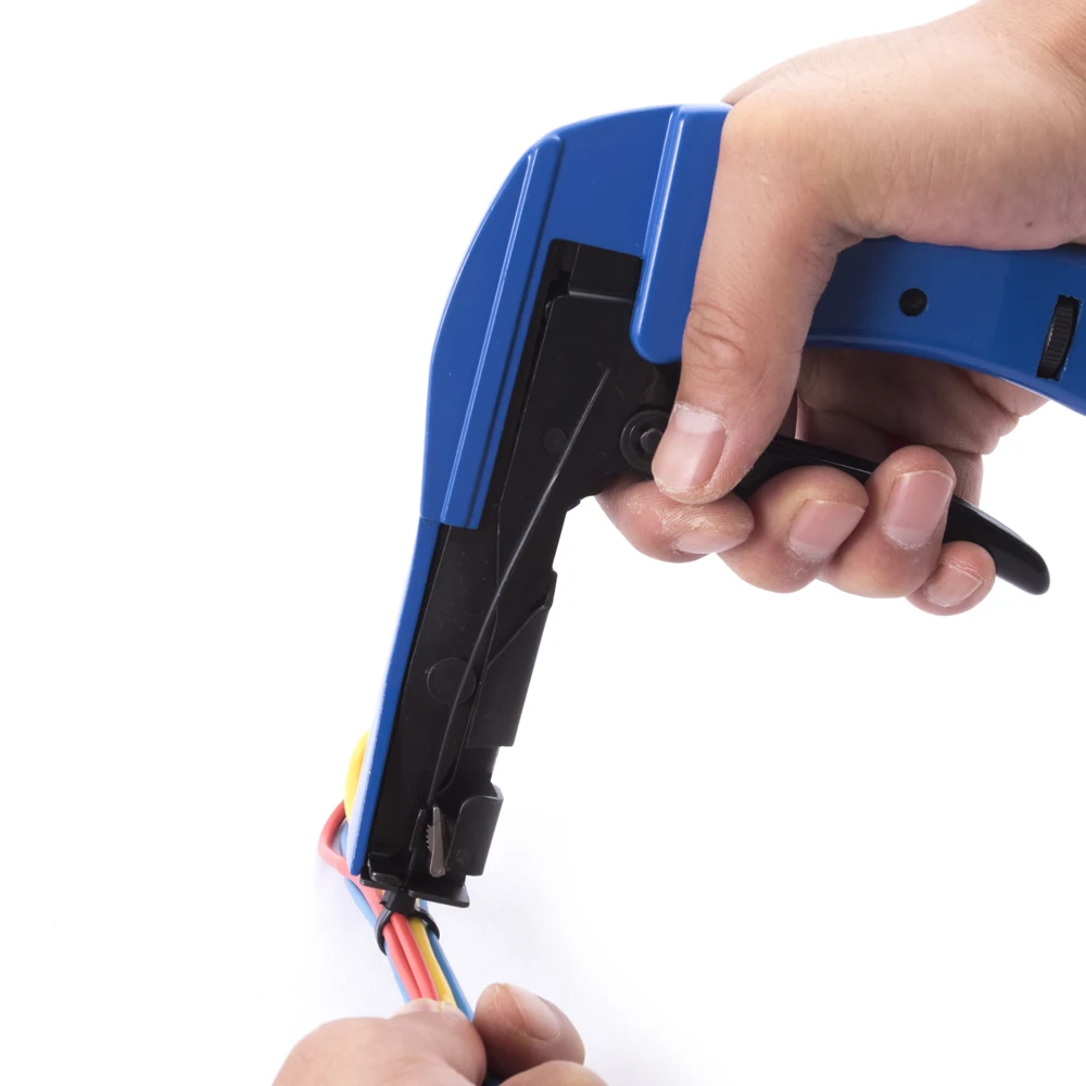 Manual Cable Tie Tools HS-600A Automatic Mechanical Handy Nylon Cable Tie Gun