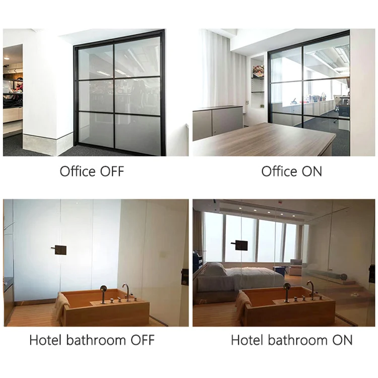 Умная стеклянная пленка для конфиденциальности офисное украшение проекция переключаемая умная пленка интеллектуальная электронная пленка SPD затемнение PDLC стекло