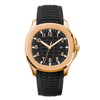 2024 Rubber Strap Fashion Men's Watches Luxury 3ATM Water Resistant Wristwatch Factory Wholesale Sport Relojes Man Quartz Watch