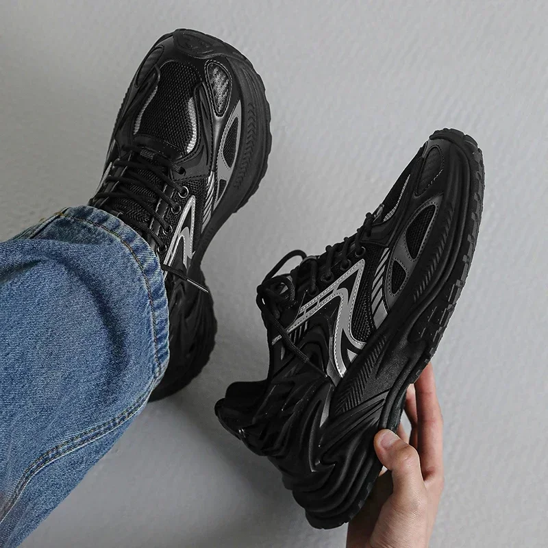 Casual Sports Shoes Fashion Brand Design New Men's Chunky Sneakers Male Female Dad Shoes Trendy Girls Boys Sneakers for Man_1