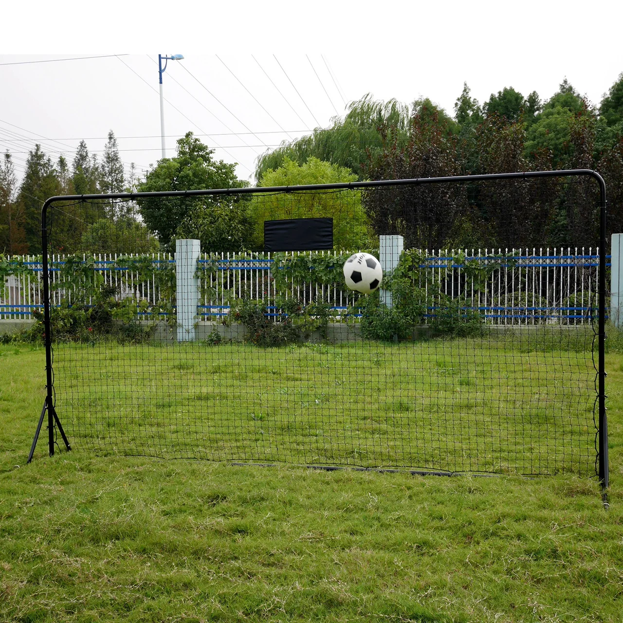Hot Sale Kids Soccer Rebound Goal Gate Rebound Football Kickback Training Goal Gate Net