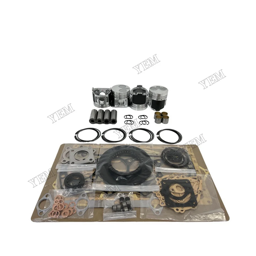 For Caterpillar 3024 Overhaul Rebuild Kit With Piston Rings Gasket Set Engine Replacement Parts 4