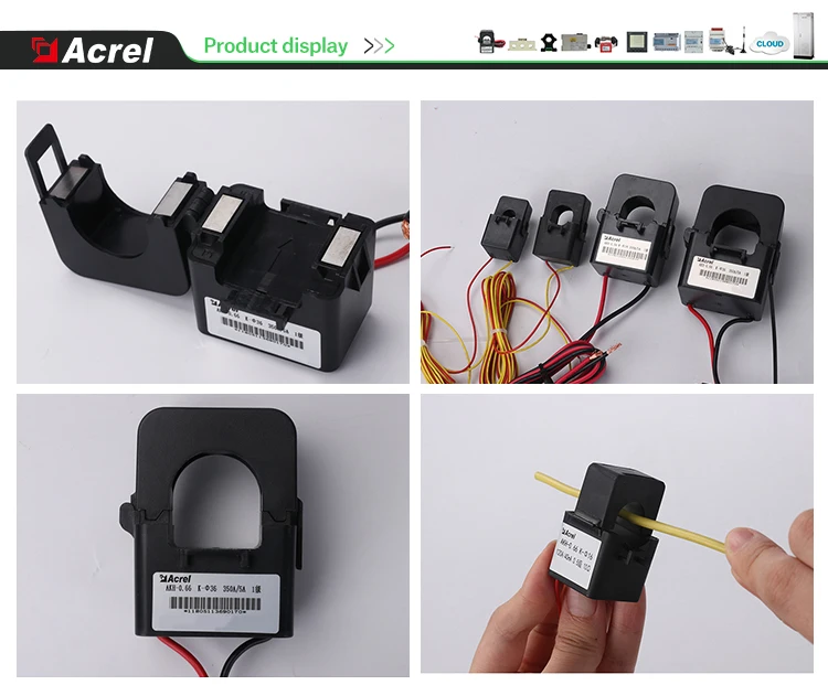 Split Core Current Sensor With Rs485 Open Type 100/5 200/5 300/5 400/5a