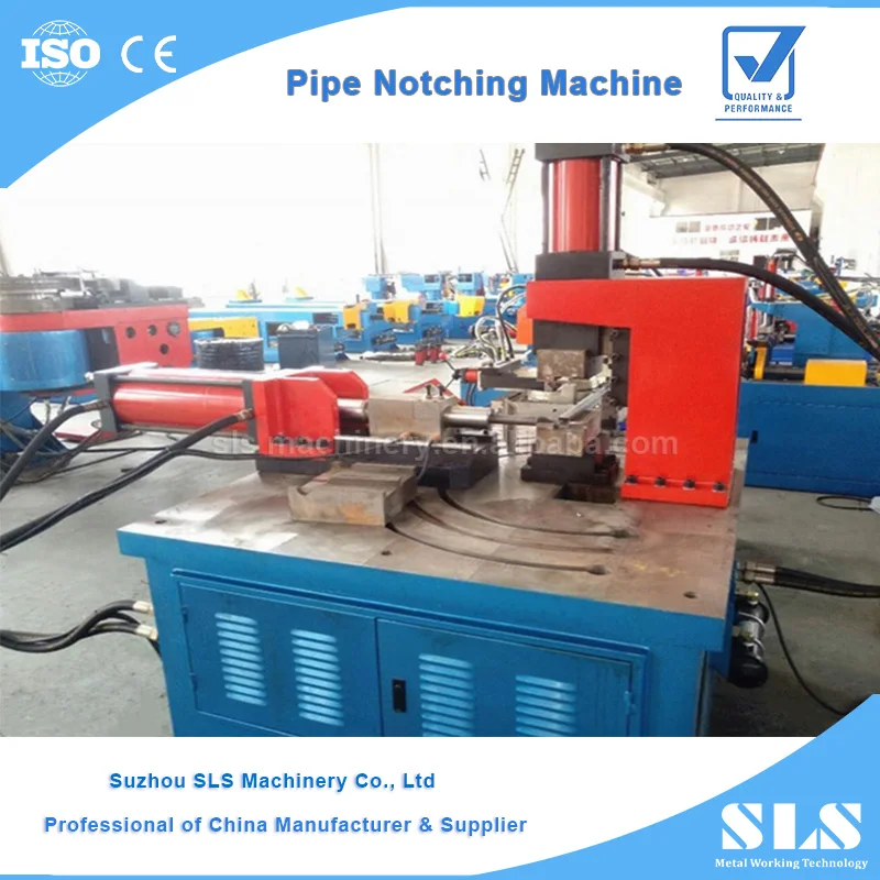 
 Automatic Hydraulic Square Pipe Angle End Arc Notching Tool, Copper/Aluminum/Stainless Steel Metal Tube Notcher Machine  