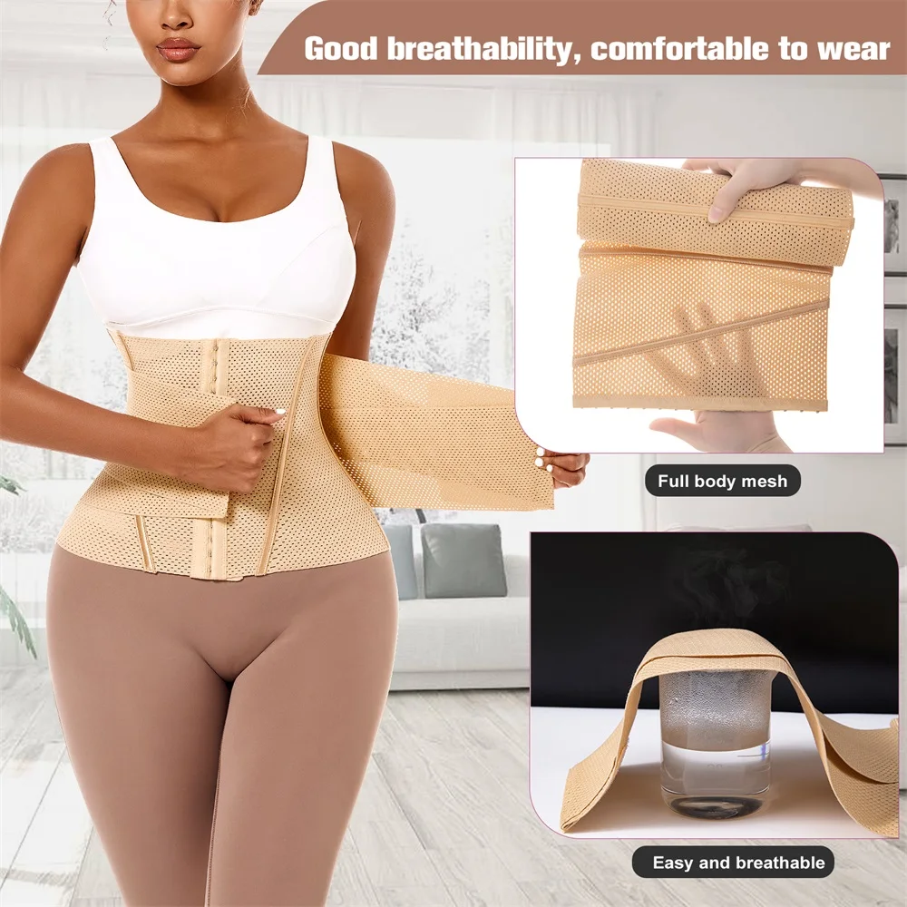 Wholesale Lady Waist Cinchers Belt Women Shapewear Tummy Control Wrap Belt Corset Waist Trainer Slim Body Shaper Slim
