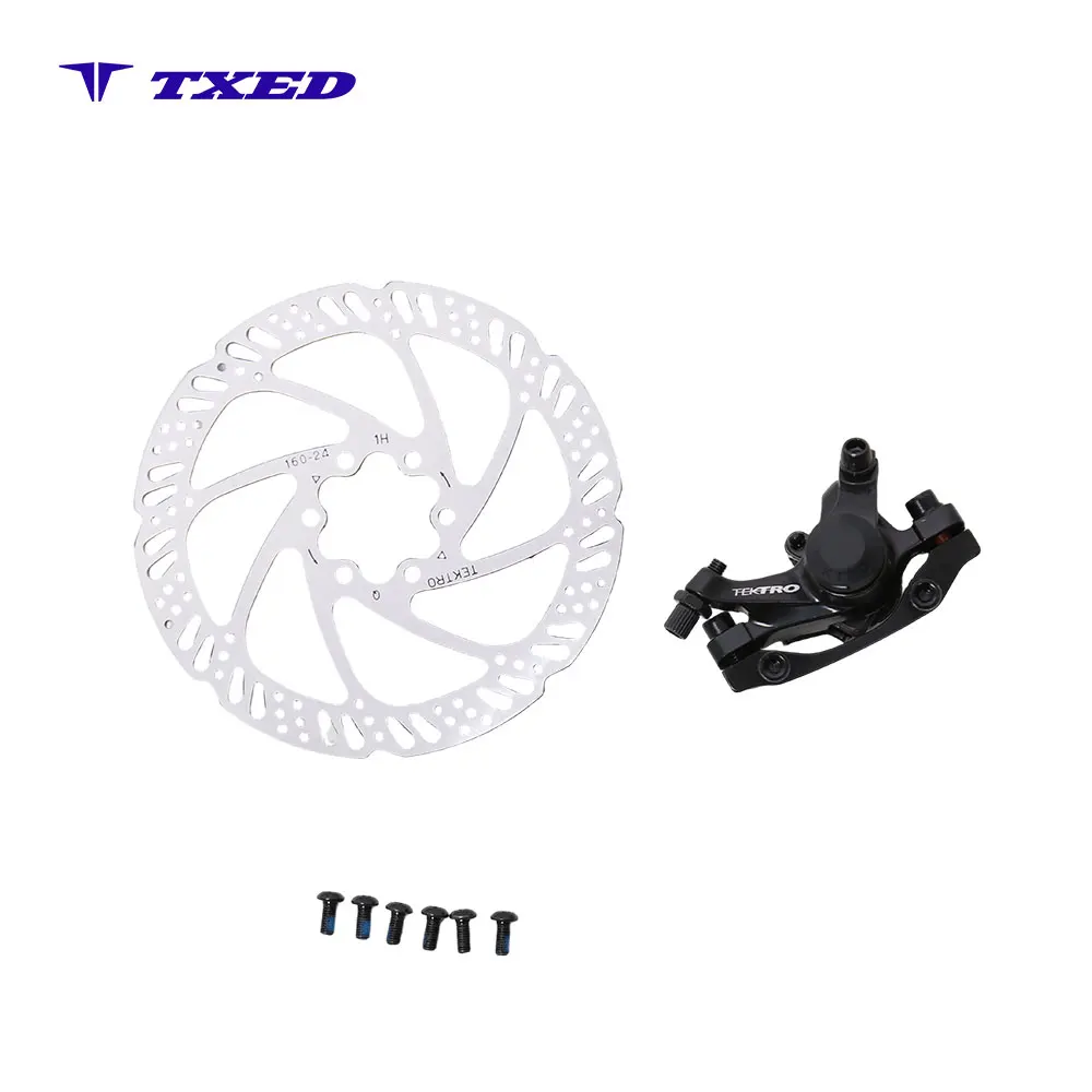 Beisiqi M280 Durable Adjustable Forged Aluminum Disc Front Brake with Easy Installation for BMX/Road Bicycles