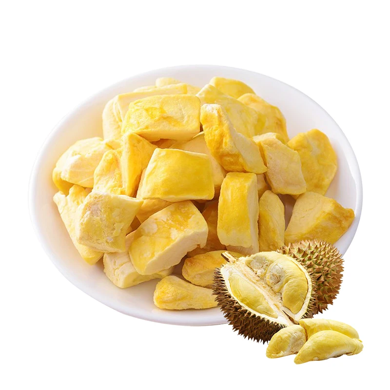 100% Fresh Durian Fruit - Freeze Dried Durian Slices