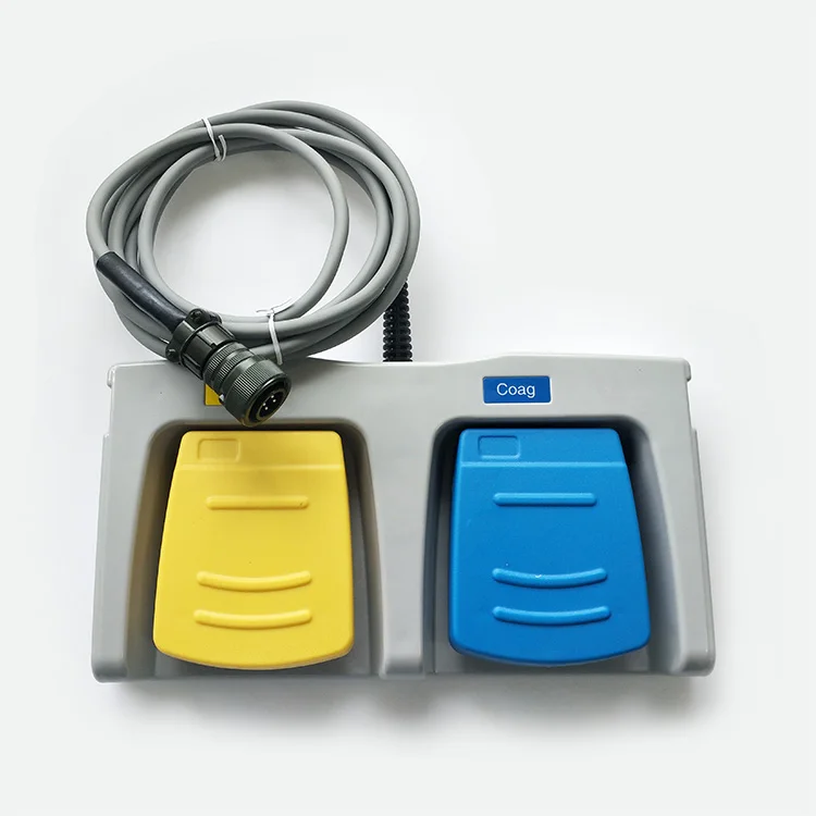 Electrosurgical Foot Switch Double Pedals Ce Approved Unipolar Micro