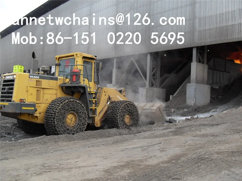 Цепь для защиты шин Wa900 45/65r45 50/65R51 55 5/80r57 875/65r29 29.5r29 26.5r25 29.5r35 высокого качества