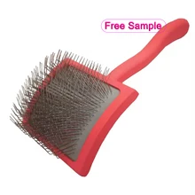 1pc MOQ to Customized Logo Dematting Removal Remover Slicker Tool Cat Hair Comb Dog Brush Pet Cleaning Grooming