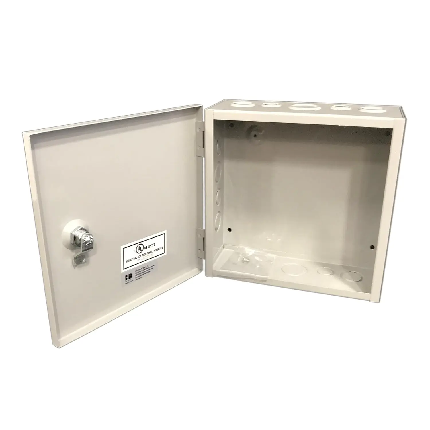 4" L X 10" W X 10" H Durable Ansi 65 Grey Powder Coating Heavy Duty 16 Ga Welded Steel