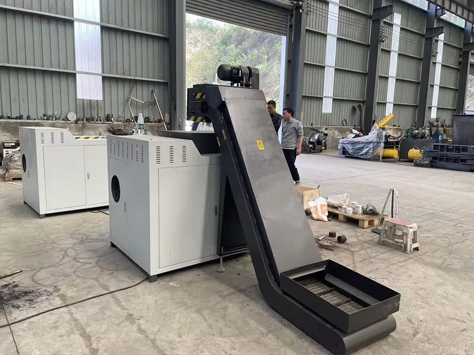High Efficiency Automatic Metal Powder and Chip Cake Press Machine Metal Chip Pressing Machine Scrap Metal Briquetting Press