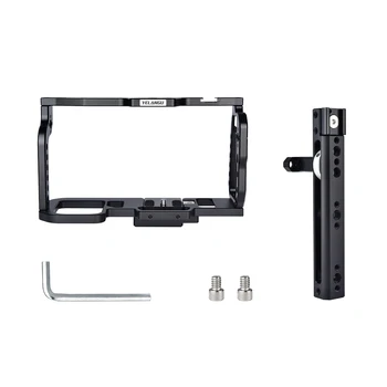 YELANGU C9 Aluminum Alloy Camera Cage for for Blackmagic Design Pocket Cinema Camera BMPCC 4K 6K Cage Rig product image