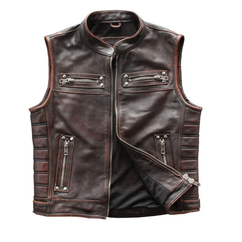 plus size biker vest