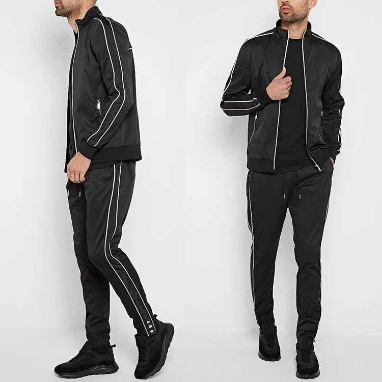 reflective stripe tracksuit