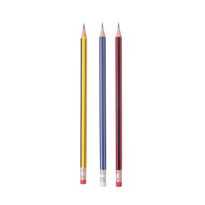 Promotional mini soft wood golf colour pencils mini pencil promotional gifts 6 colour pencil set in square box in stock