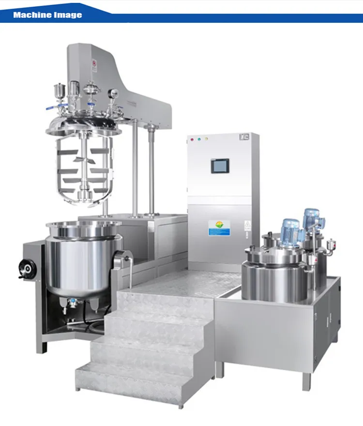 Double Jacketed Sus304 And Mayonesa Making Machinery Vacuum Homogenizer ...