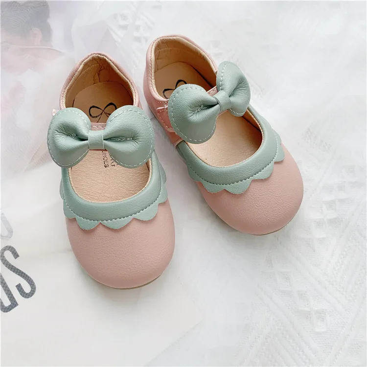 2021 Kids High Quality Children's beach Soft bottom bowknot shoes  MSgx-13