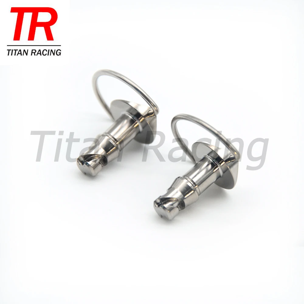 Титан d-образное кольцо отложным воротником гонка обтекатель Универсальный крепеж Dzus для