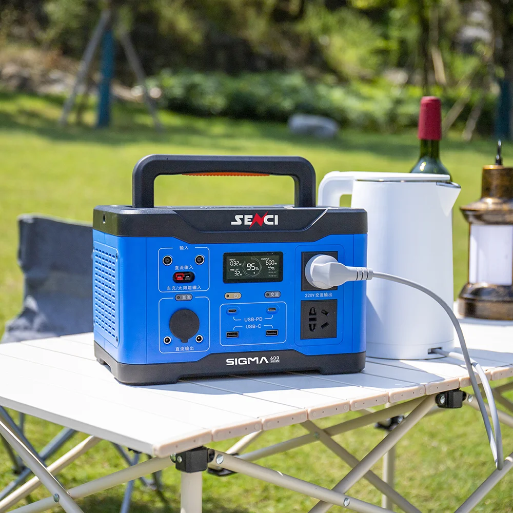 Senci 1300W Portable Power Station Parallel Output Big Capacity Backup Power for Devices and Appliances Backup Power Supply