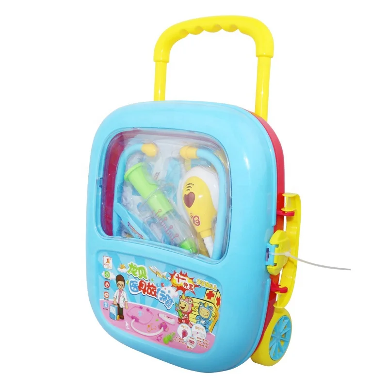 Детские игрушки развивающие для когнитивных врачей раннего детства набор лечения пластиковая коробка имитации лекарств ролевых игр