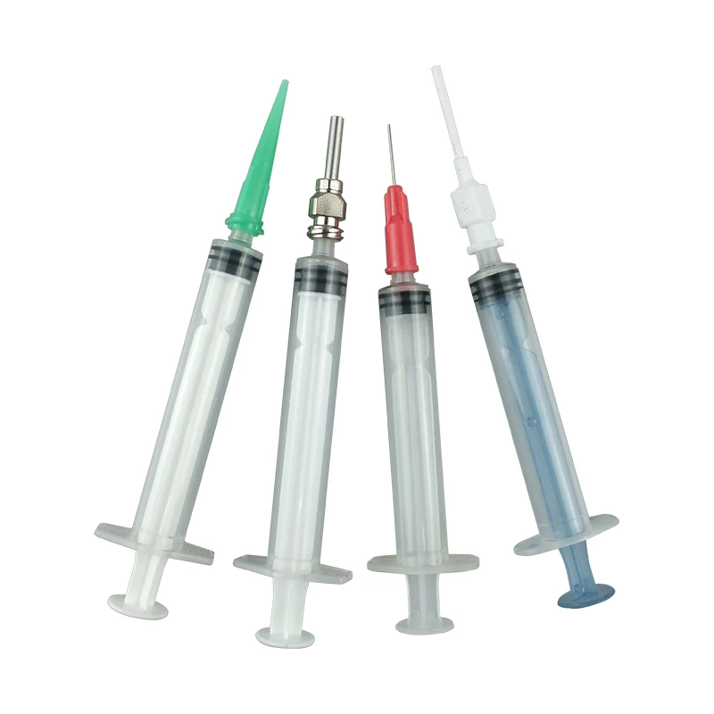 Manufacturer Sales Scaleless Syringe Hand Push Disposable Syringe 2.5ml