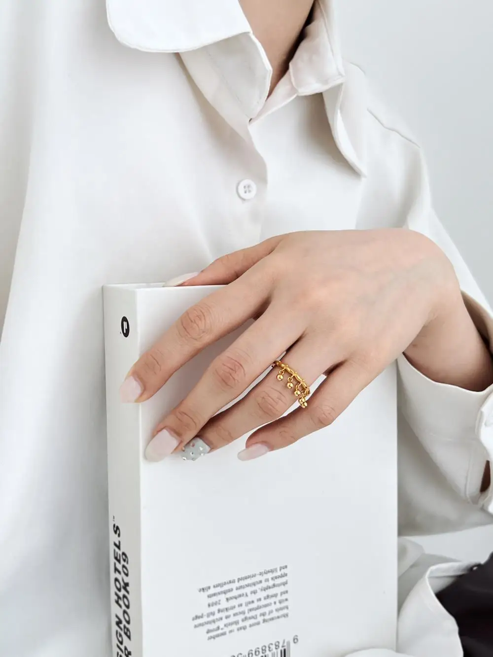 KAKODIY Beehive Elegant Engagement Wedding 5A Zircon 925 Sterling Silver Ring for Women detail 5