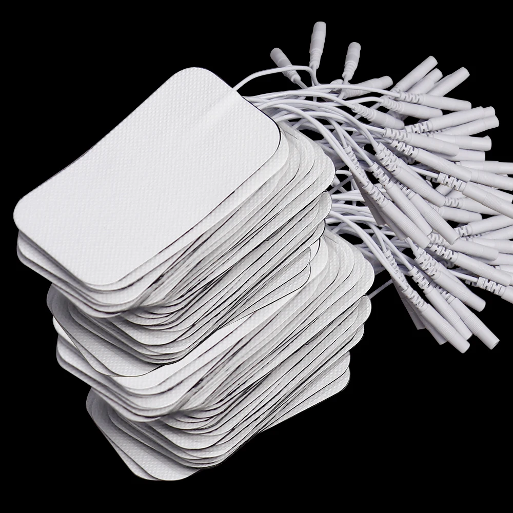 TENS EMS Electrode Stickers Physiotherapy Massager Nerve Muscle Stimulator Conductive Gel