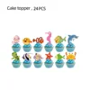 Cupcake toppers-24PCS