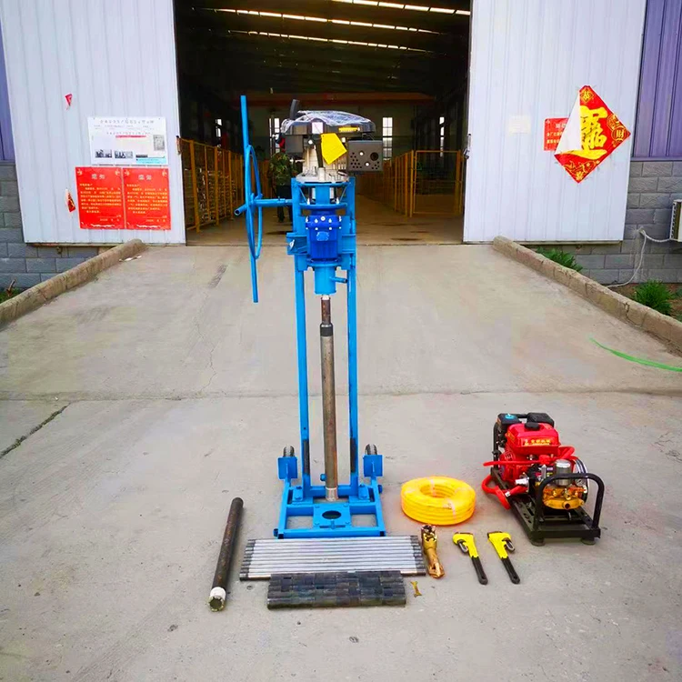 Small Cheap Mini Drilling Rig Hydraulic Tractor Mounted Core Portable ...