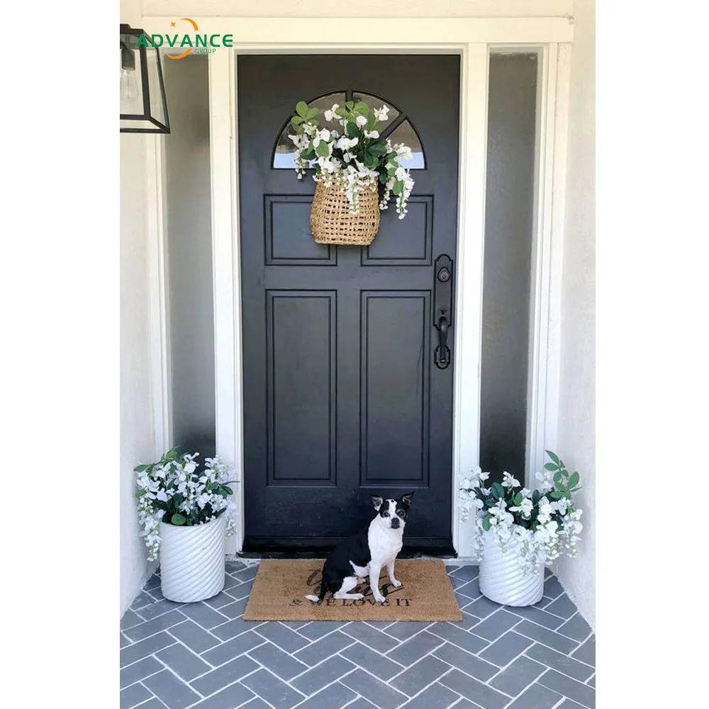 Advance Fiberglass Exterior Entry Doors with Smart Lock | Modern Design,  Custom Sizes \u0026 Colors, Anti-Theft Feature, image size:1000x1000