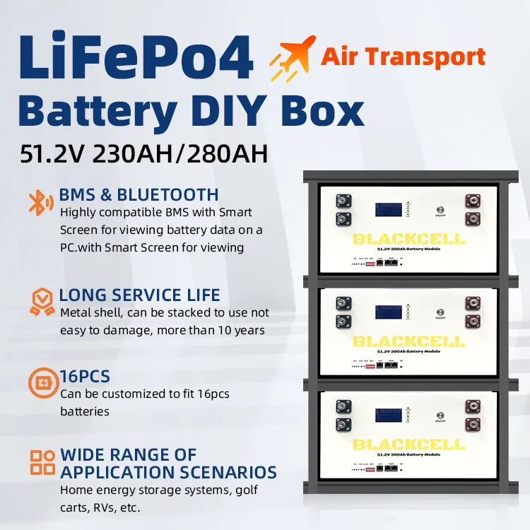 16s 48v 280ah 230ah Diy Kit Battery Box Case Easy Installation