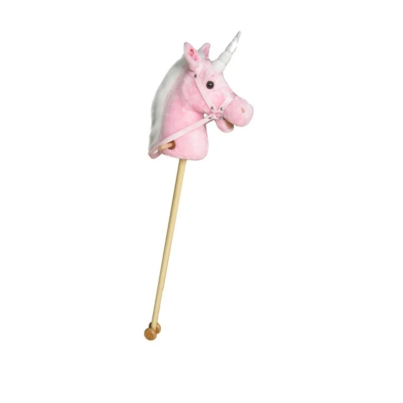 Customization Plush Black Hobby Horse On Stick New - Buy Stick Horse ...