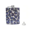 Blue Leopard Print