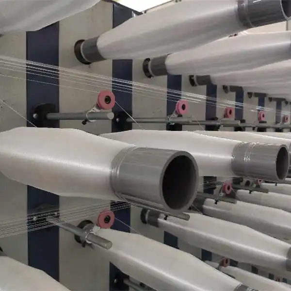 Horizontal Plastic Nylon Polyester pp Pe Filament Fiber Yarn Extruding Making Machine for Fabric Mesh Fishing Thread Saftey Net