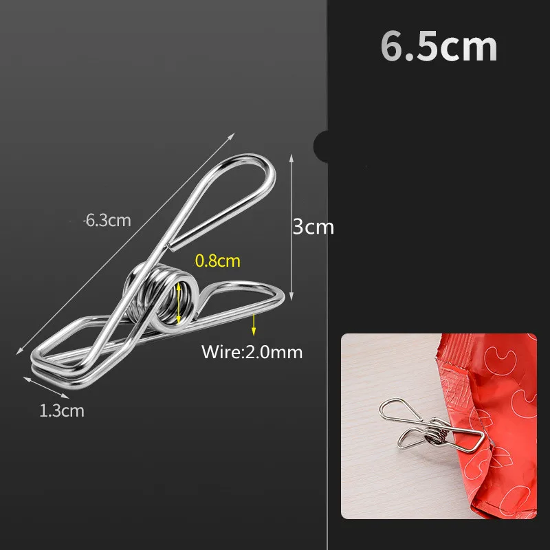 Custom Clothes Pegs Durable Stainless Steel Torsion Clothespin Spring