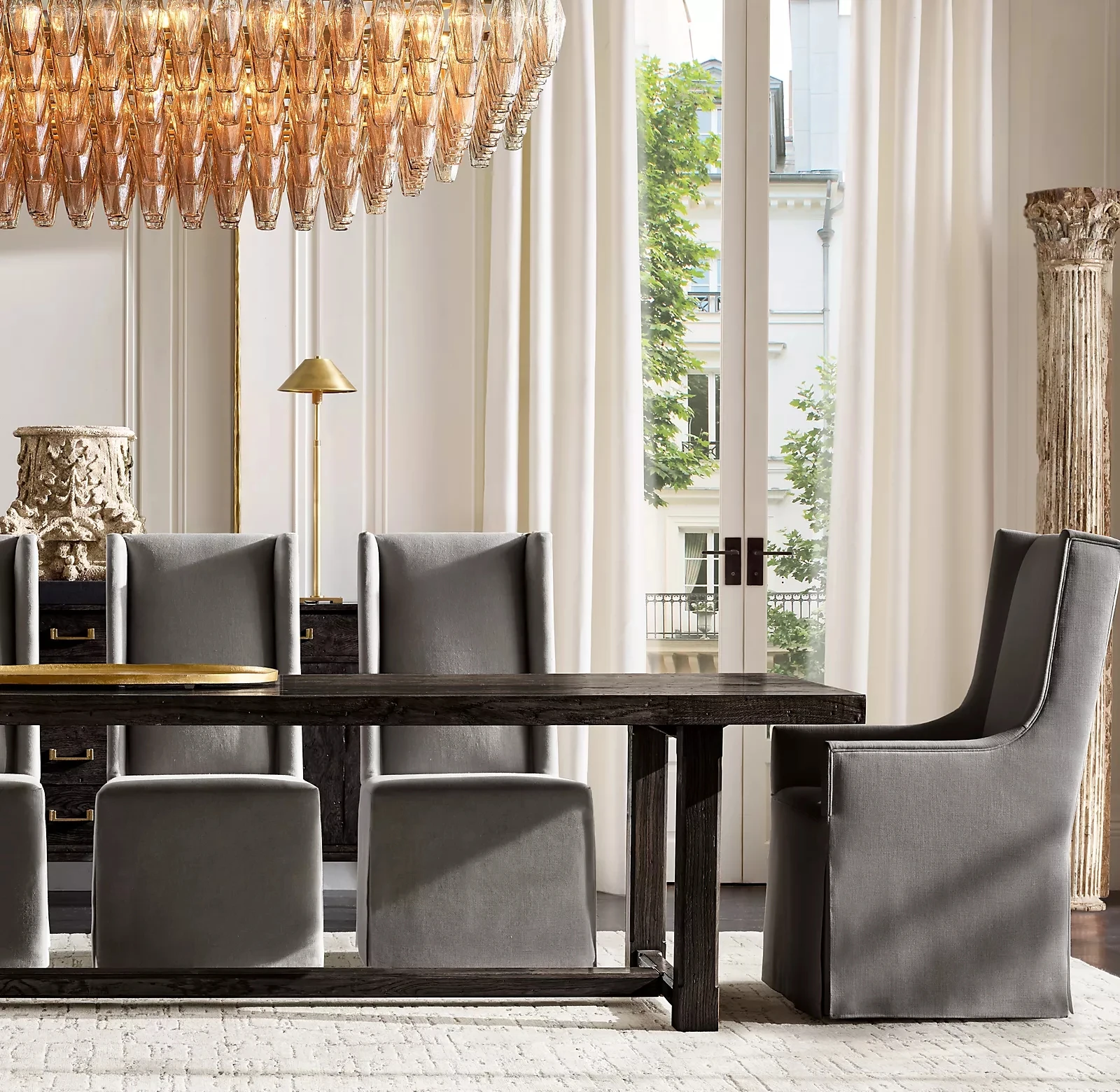 Eatingt Table Restaurant Long Solid Wood Dining Table Eating Tables for Home Use ...