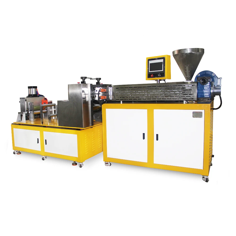 Three Roll Calender Experimental Casting Machine Film Machine Prototype